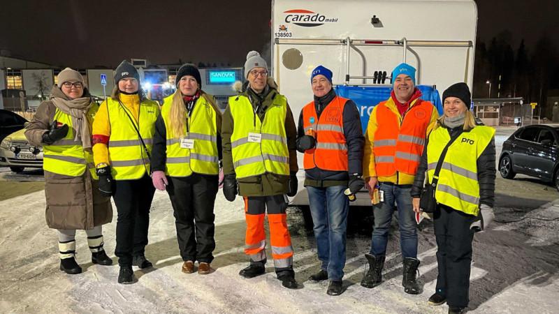Lakkotalojen porteilla rauhallinen tunnelma